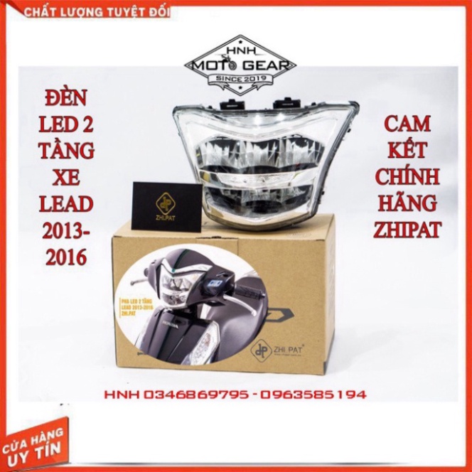 Đèn Pha Led Cho Honda Lead 2013 - 2016 Chính Hãng Zhipat