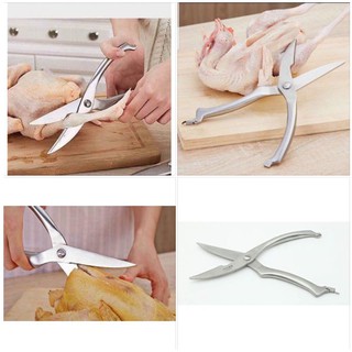 Kéo cắt thịt gà inox đa năng