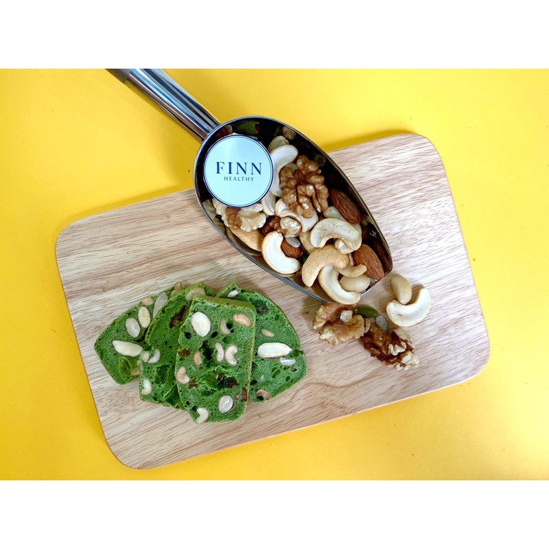 Bánh BISCOTTI Nguyên Cám 100% Bánh Ngũ Cốc Nướng Ăn Kiêng Không Đường by Finnhealthy 250g | BigBuy360 - bigbuy360.vn