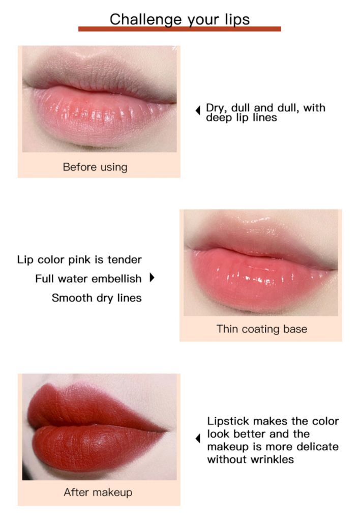 【Ready Stock】 1pc New Lipstick   Lady Lip Moisturizer Jelly Balm Cream Moisturizing Long Lasting Lip Stick Make 【queen2019】