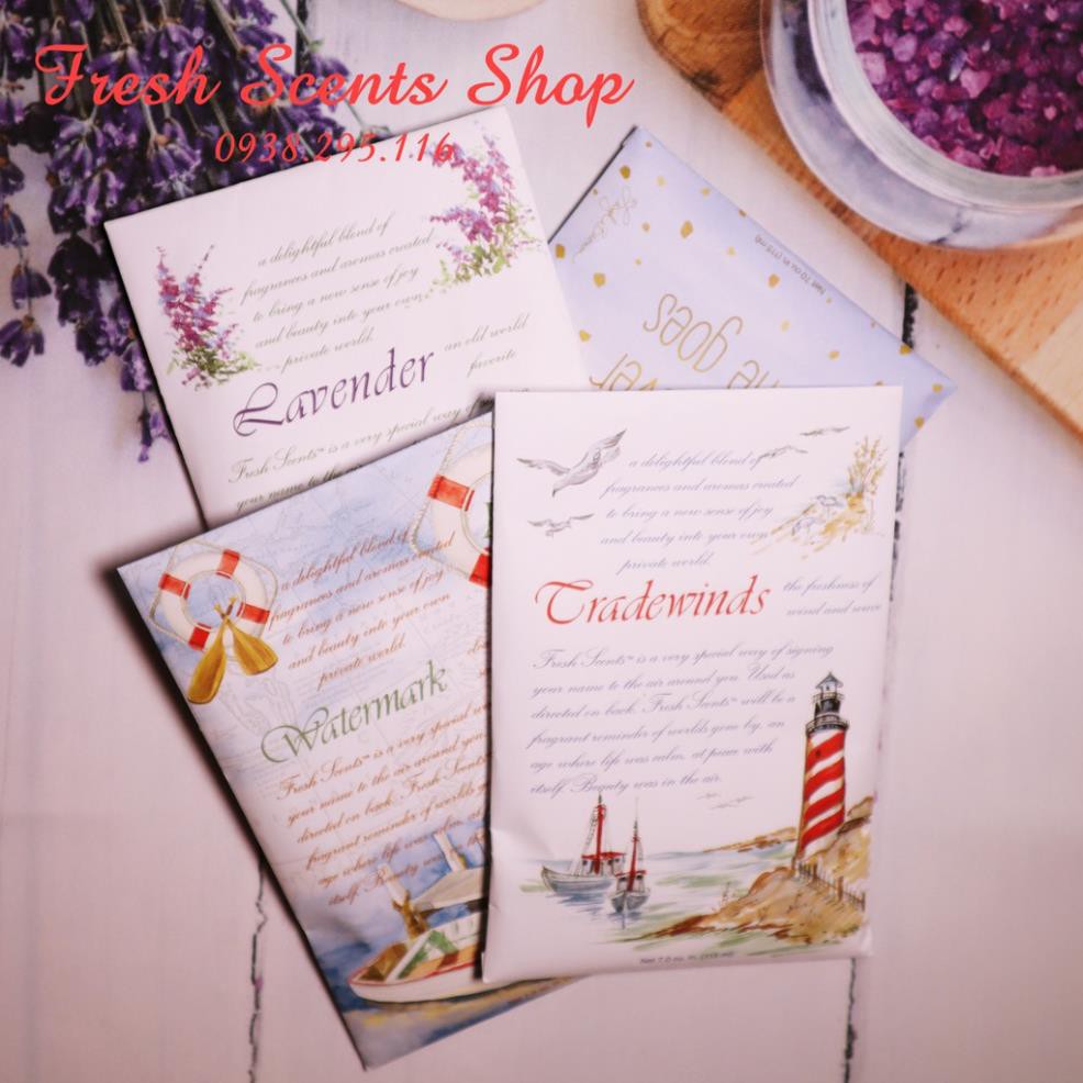 Túi thơm Tinh Dầu khô Fresh Scents - Các spa hay dùng - tạo mùi thơm và khử mùi ô tô - Nhập khẩu Mỹ - 115ml