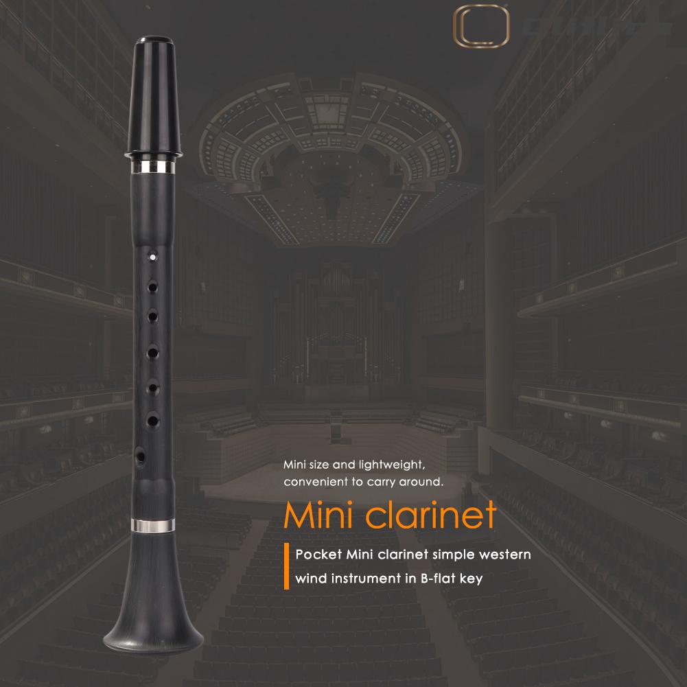 Kèn Clarinet Mini bỏ túi kèm túi đựng tiện dụng