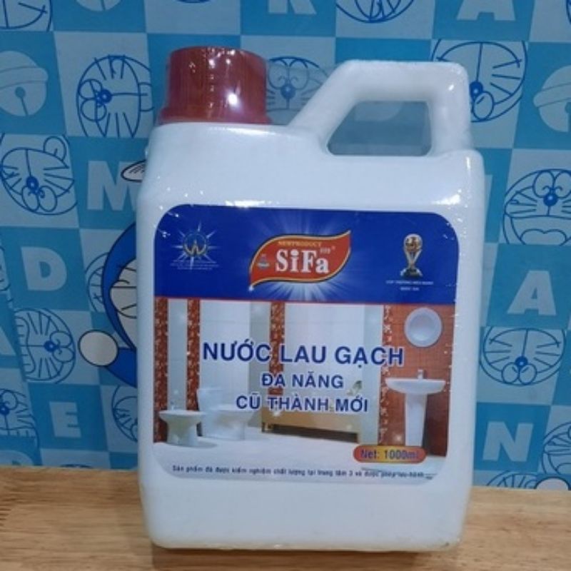 nước lau gạch, tẩy xi măng đa năng Sifa