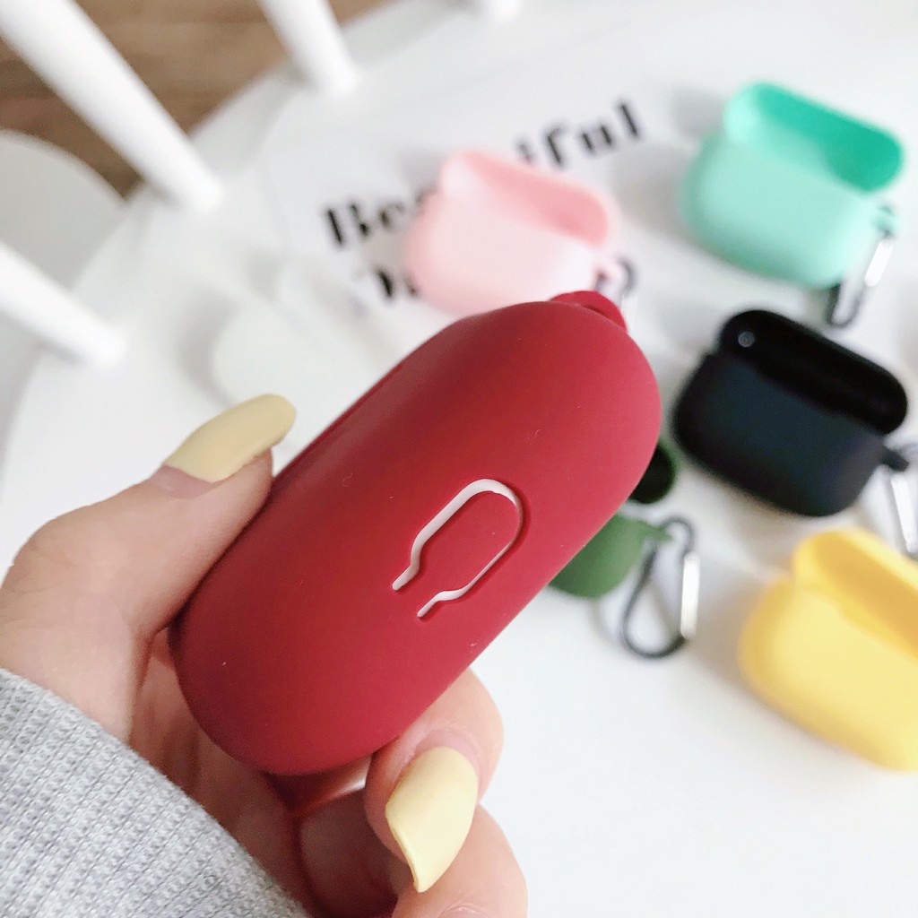 Vỏ Ốp case Airpod Đựng Tai Nghe Airpods Pro Nhiều Màu Cute Chất Liệu Silicon Cao Cấp Hàng Loại 1 Dày Dặn