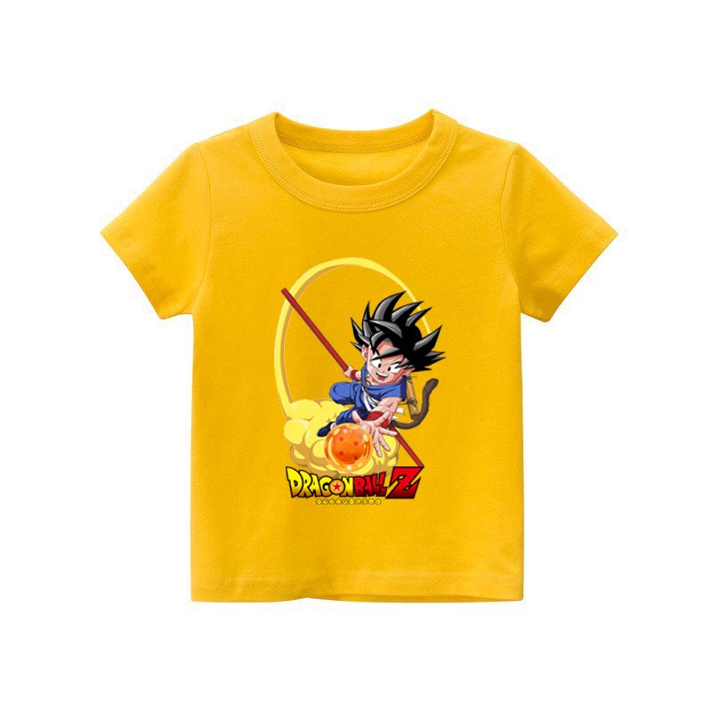 áo thun cho bé trai Songuku Dragon Ball vải dày dễ chịu