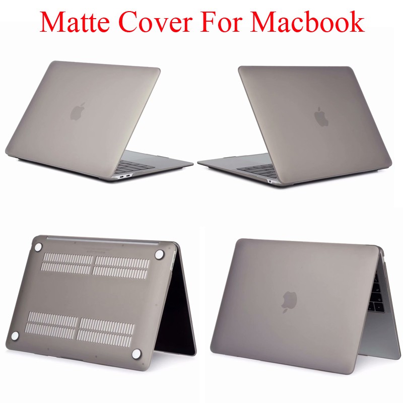 Matte Case 2018 Mới Macbook Air 13 A1932 Vỏ mờ 13.3&quot; Vỏ bảo vệ Air13 Cover