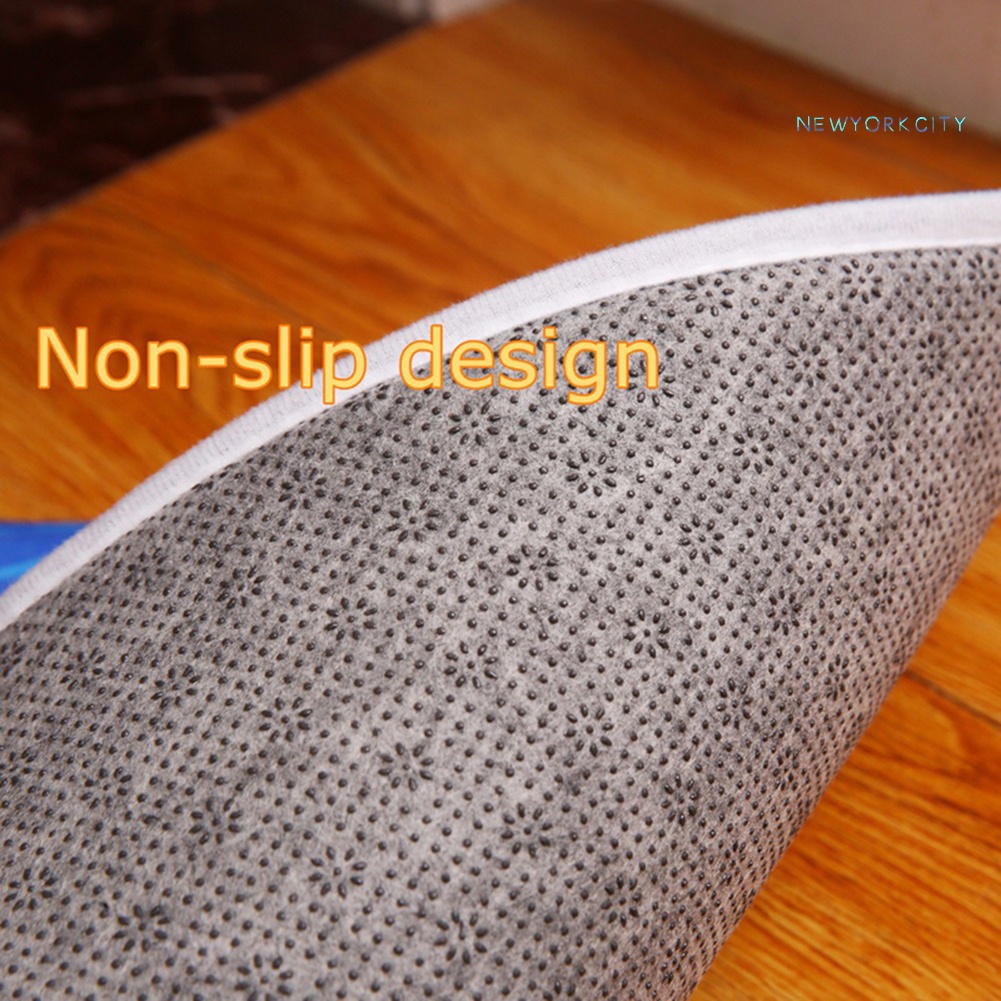 Thảm lót cửa chùi chân Chống Trượt Thấm Hút Nước Bằng Vải Flannel