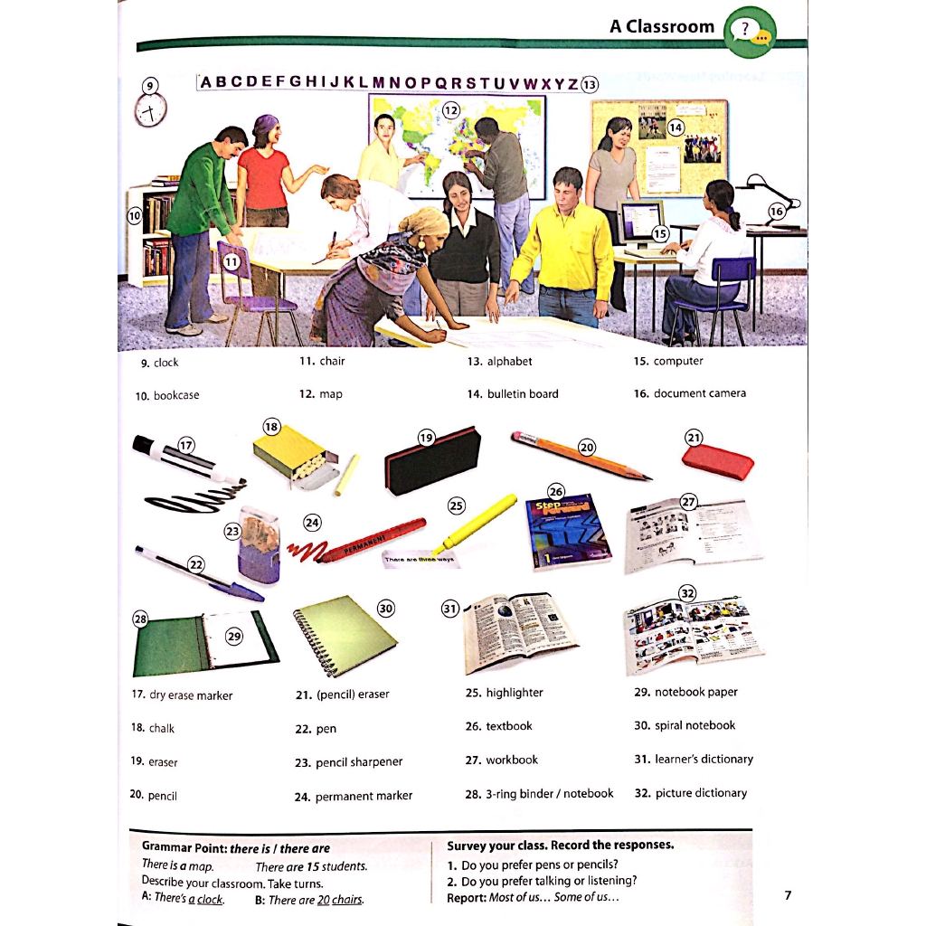 Sách - Oxford Picture Dictionary Third Edition: Monolingual Dictionary