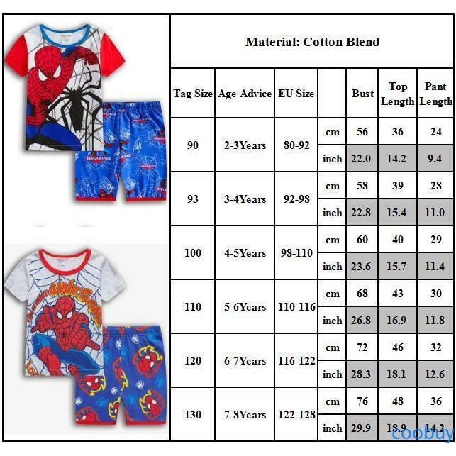 Set đồ ngủ tay ngắn cá tính dành cho bé trai