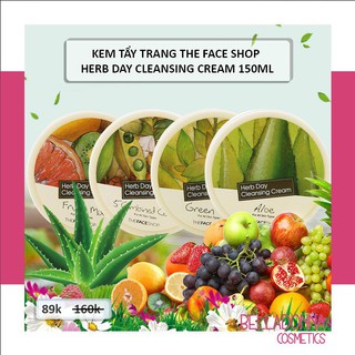 [Chuẩn Auth] Kem Tẩy Trang The Face Shop Herb Day Cleansing Cream