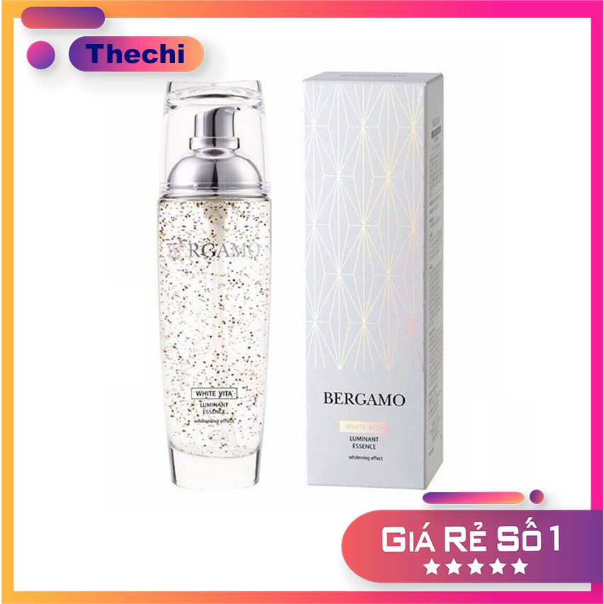 Serum dưỡng trắng Bergamo White Vita/24K Gold Luminant Essence căng mịn da 110ml | BigBuy360 - bigbuy360.vn