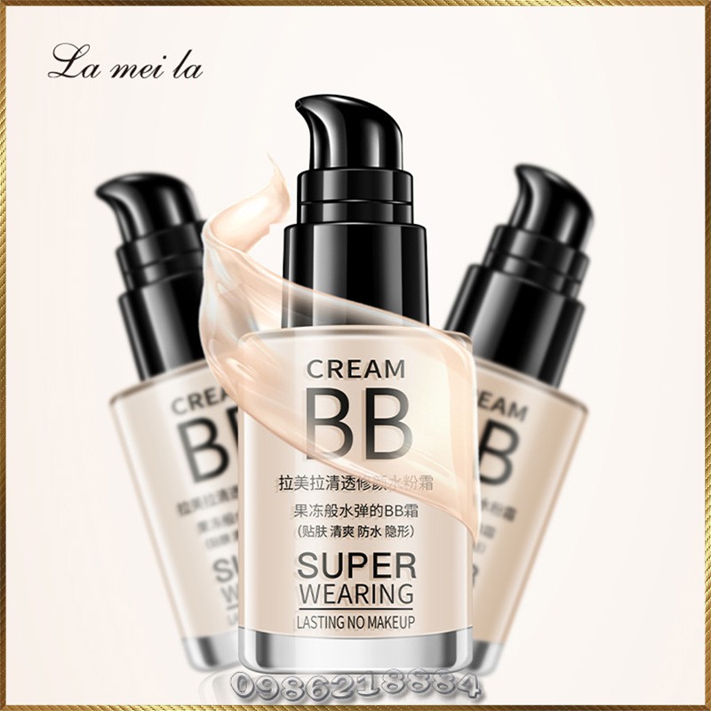 Kem Nền Lameila Kem Nền BB CreamSuper Wearing Lasting No Makeup Kem Nền Makeup GAMI BEAUTY