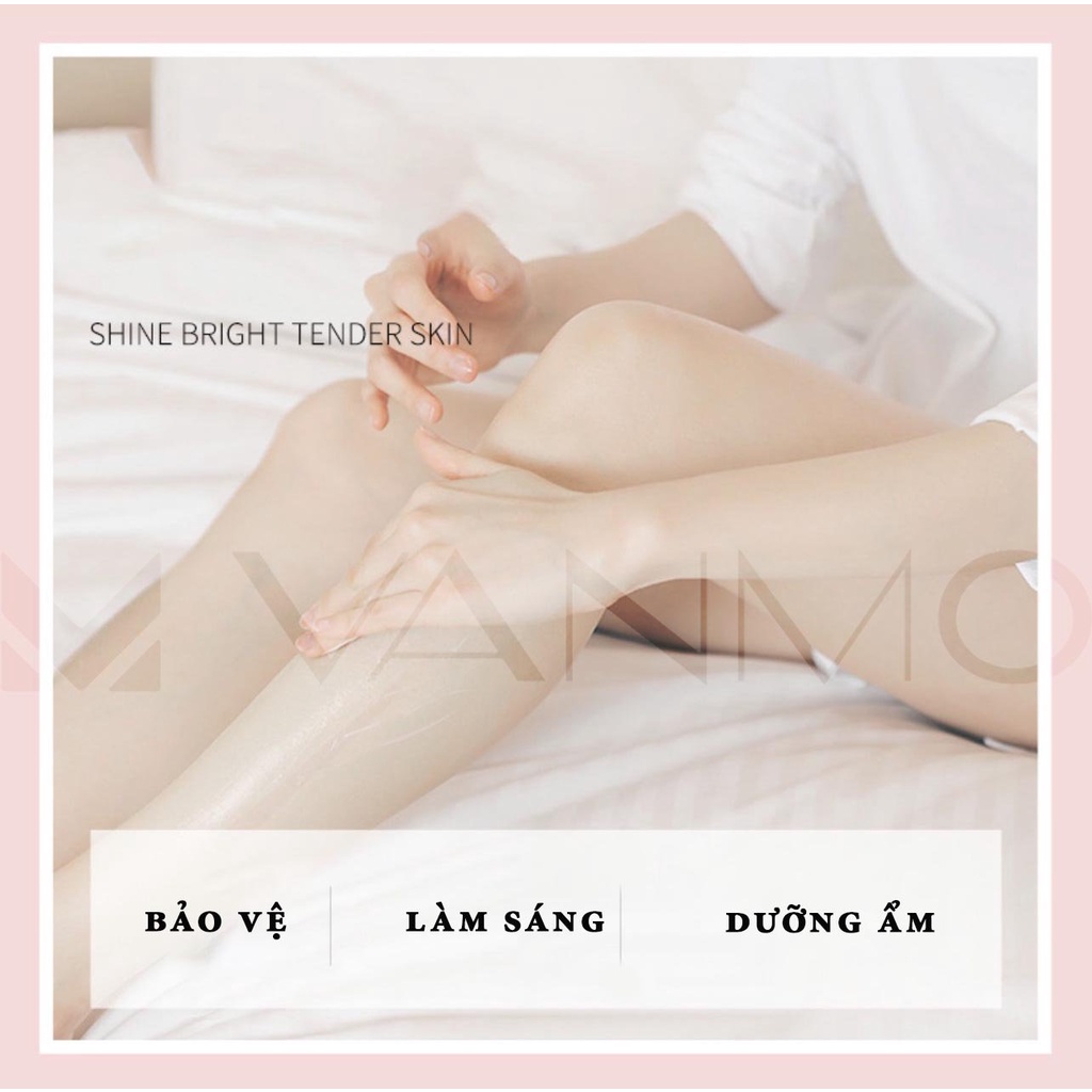 Kem Dưỡng Thể Trắng Da Kem Body Sáng Da Mềm Mại Hương Hoa Anh Đào Whitening Body Lotion 150g