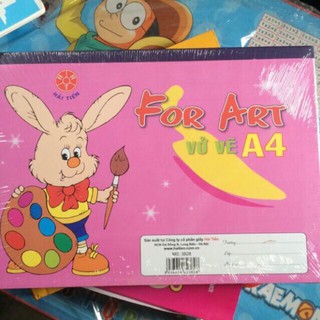 Vở vẽ A4 cho bé bìa cứng ( sỉ ib)