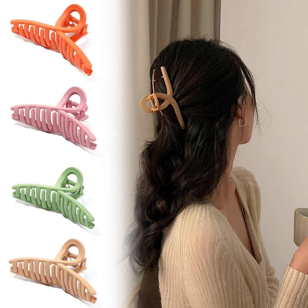 Kẹp Tóc Càng Cua Chống Trượt Thời Trang Cho Phụ Nữ