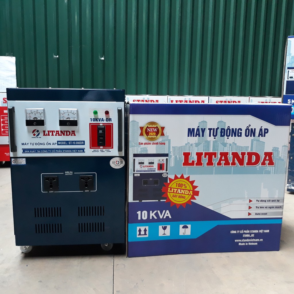 ỔN ÁP LITANDA 10KVA DR DẢI 90V