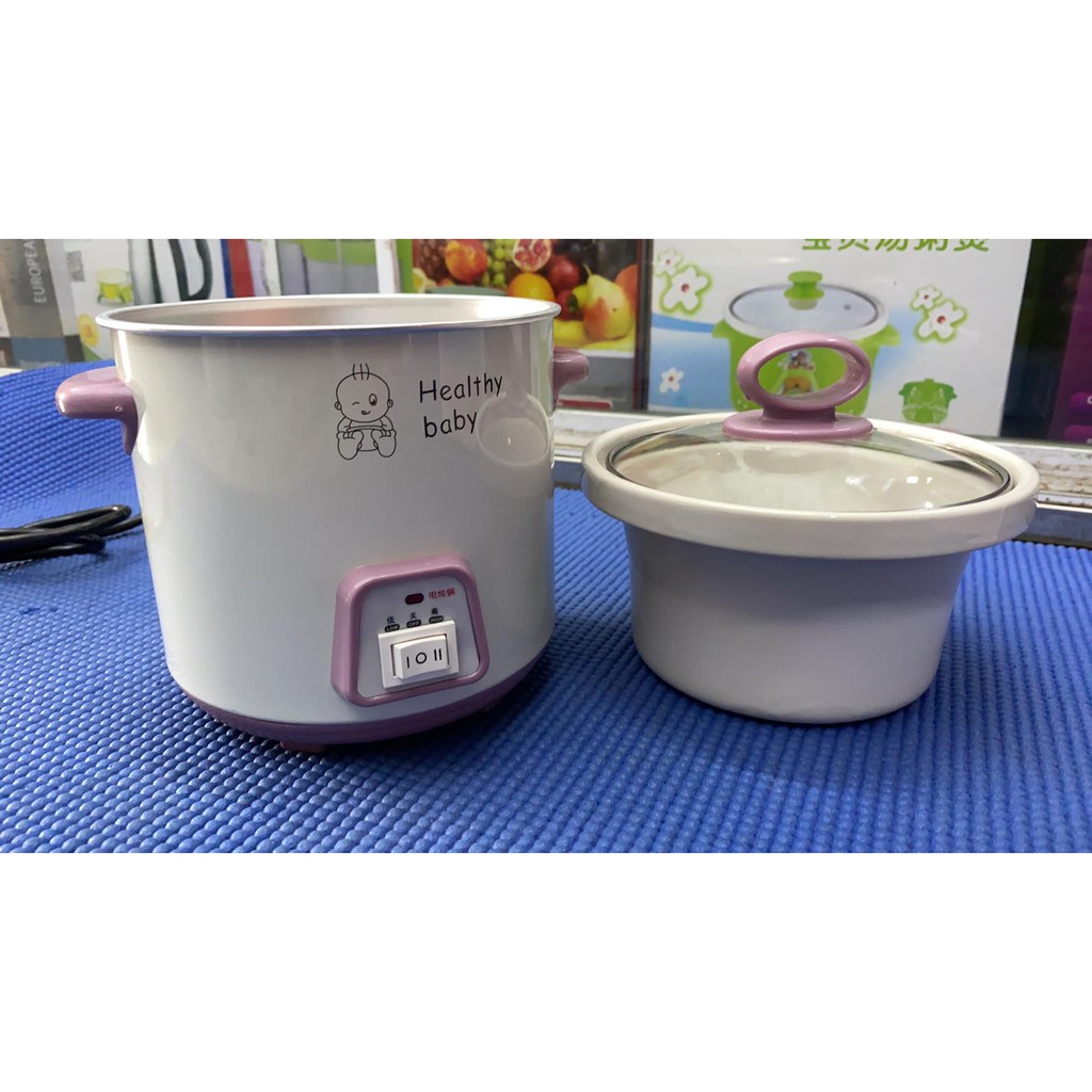 nồi chưng yến tiềm mini healthy baby