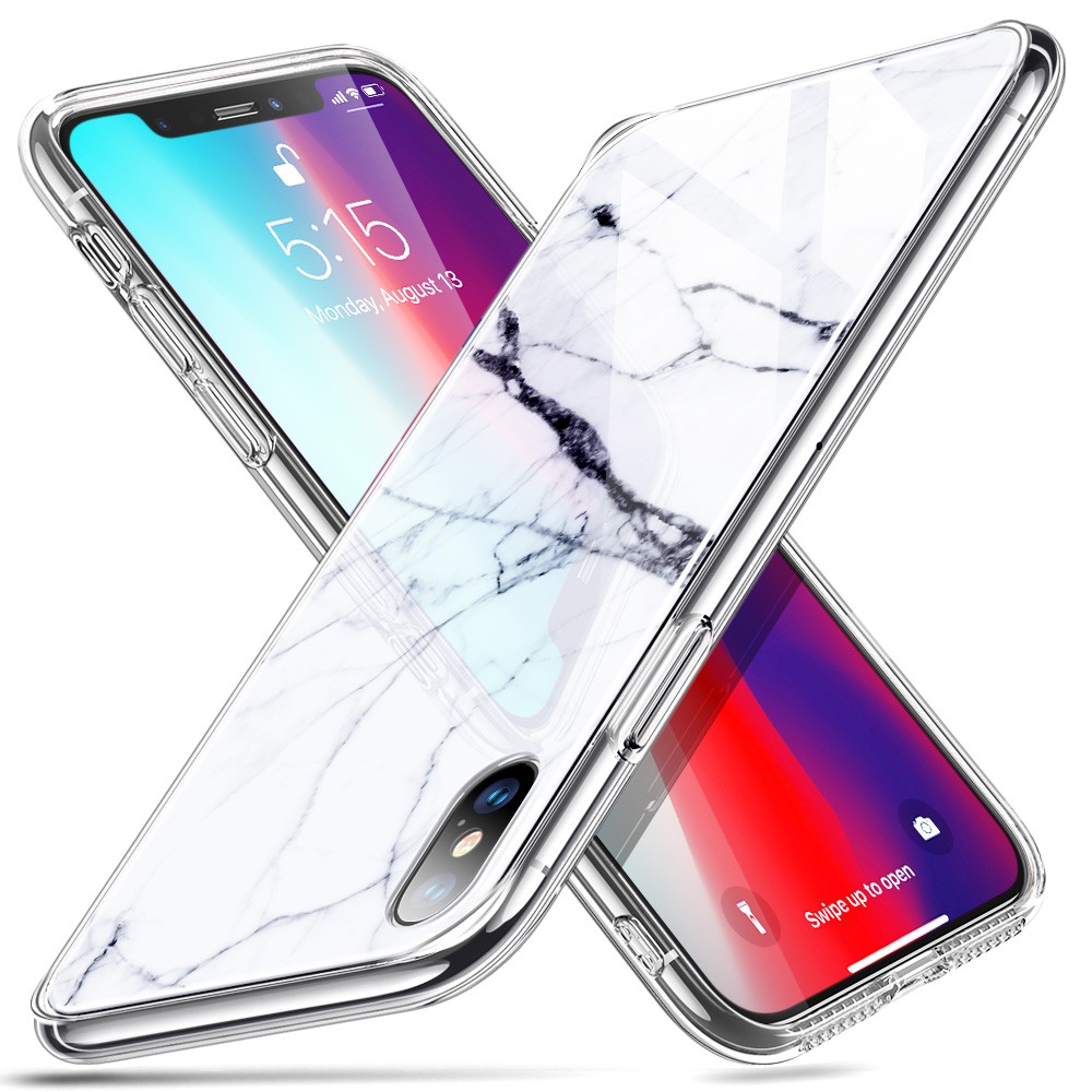 Ốp ESR Marble Glass For Iphone X | BigBuy360 - bigbuy360.vn