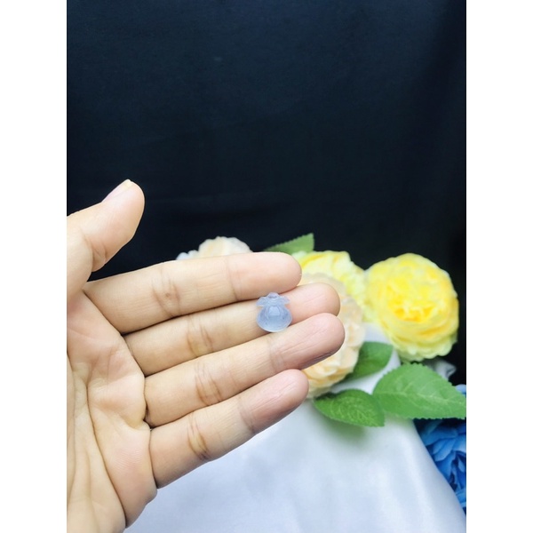 Túi tiền tài lộc đá aquamarine