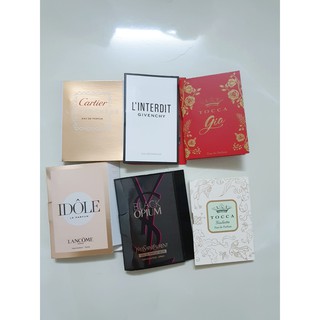 Vial nước hoa 0.5 -1ml nhiều hãng (Mùi ngẫu nhiên - Inbox Shop để chọn mùi nhé)