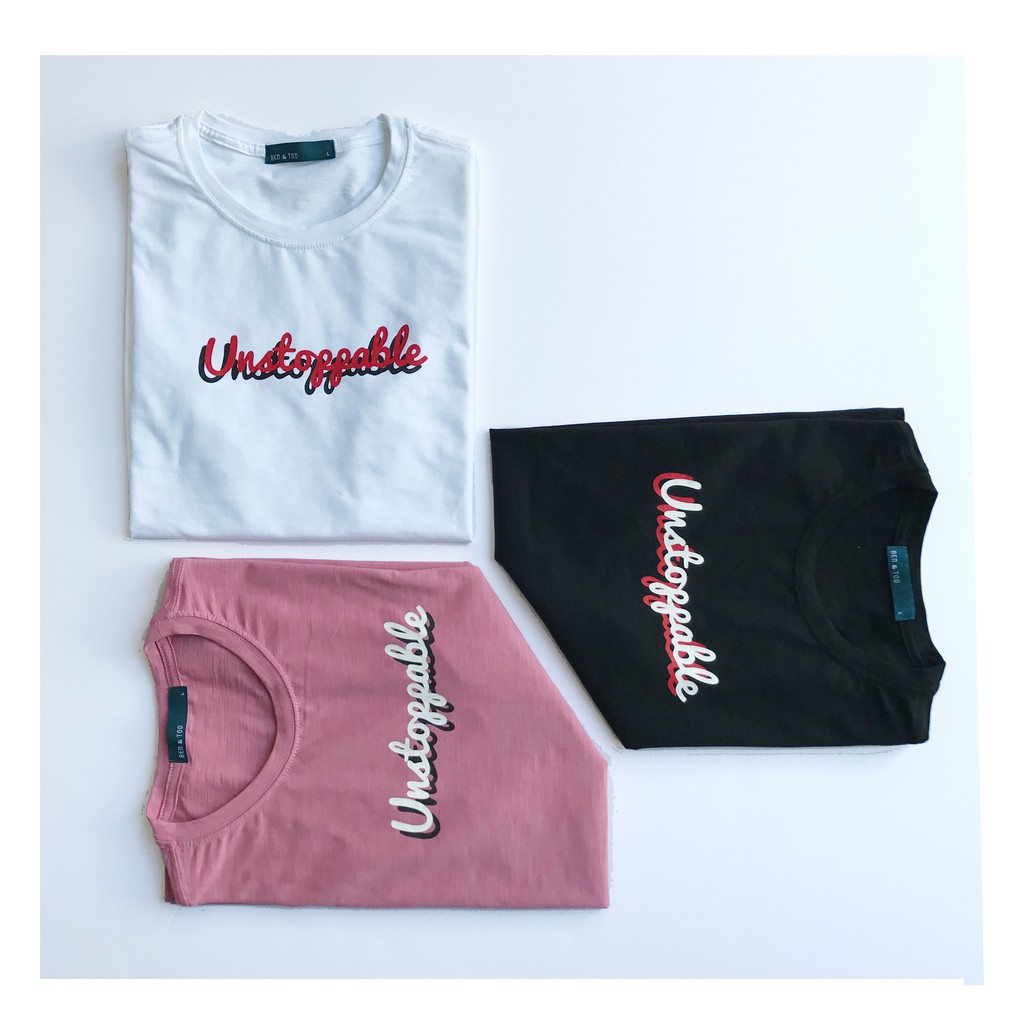 Áo thun cotton cao cấp BEN & TOD họa tiết in chữ phong cách đơn giản năng động 309 | BigBuy360 - bigbuy360.vn