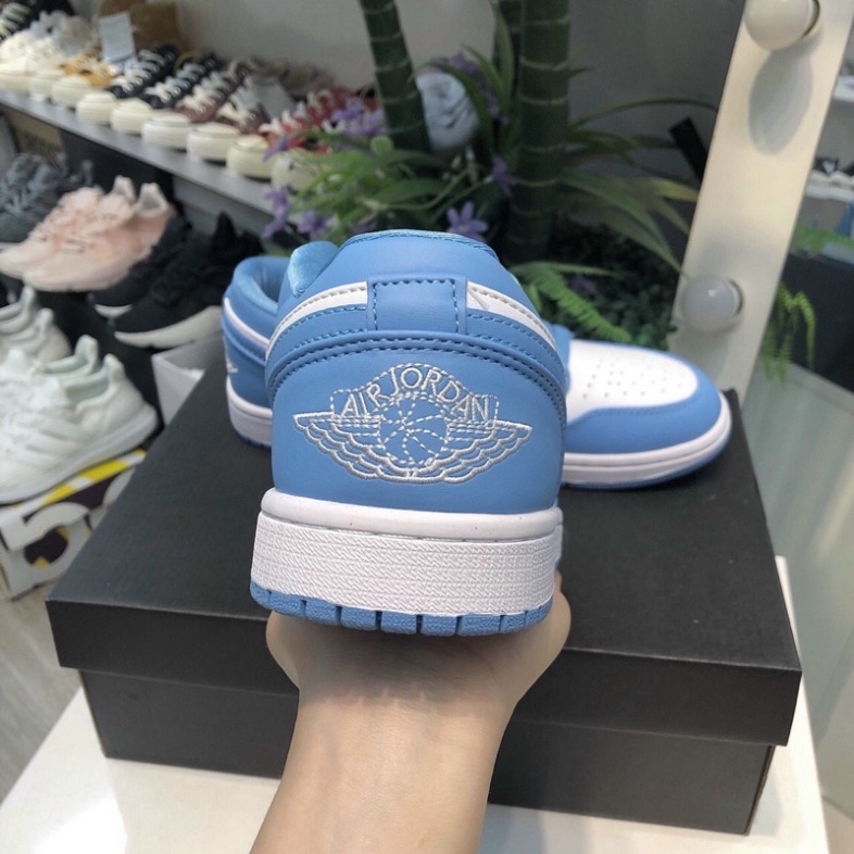 Giày sneaker JD 1 CỔ THẤP XANH DƯƠNG , Giày thể thao jd 1 low 2021 full box bill