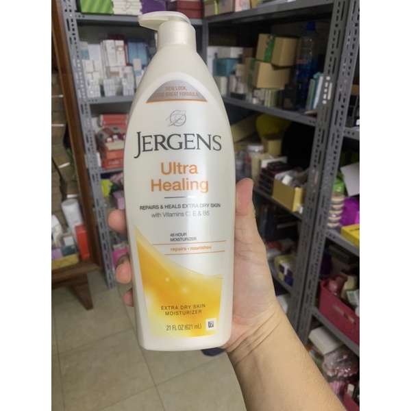 SỮA DƯỠNG THỂ JERGENS NOURISH DAN SOFTENS LOTION HEALTHY CARE CHÍNH HÃNG - 3728