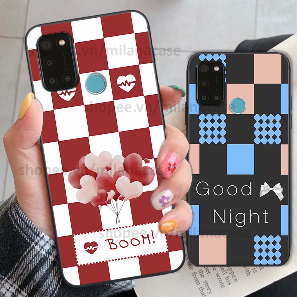 Ốp Realme C17 / 7i caro họa tiết nhiều màu sắc siêu đẹp thời trang cá tính