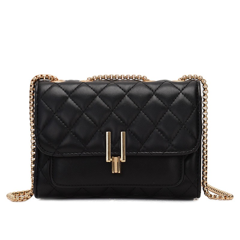 Túi Xách Nữ Đeo Chéo Khóa Chữ Y Vân Caro Chất Liệu Da Cao Cấp TX15 - HAMAN | BigBuy360 - bigbuy360.vn