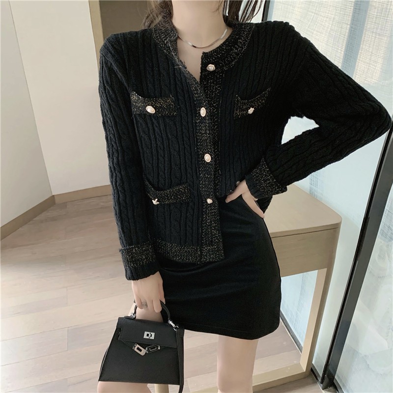 Áo len nữ cadigan hàng Quảng Châu cao cấp L093 (Kèm clip thật) | BigBuy360 - bigbuy360.vn