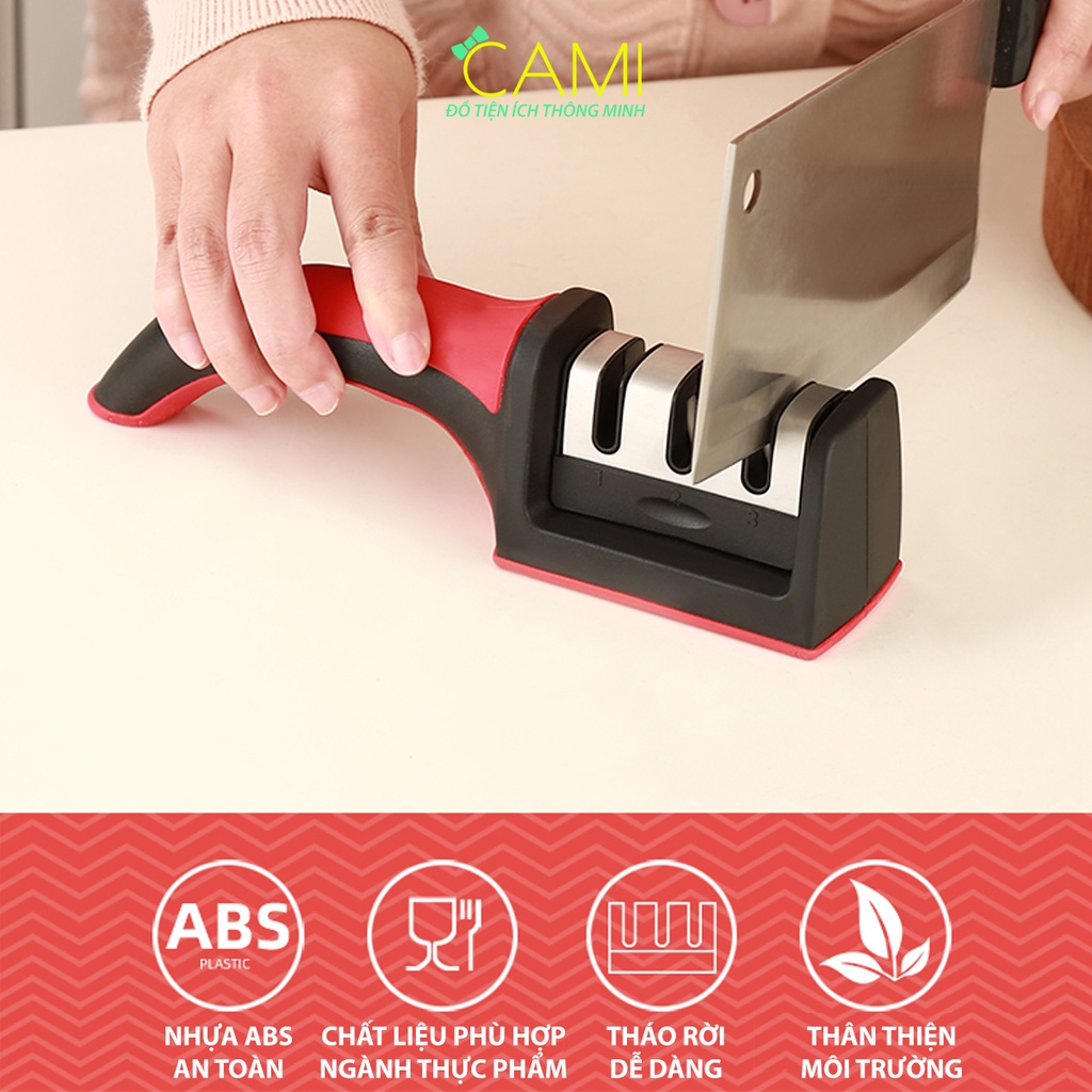 Dụng cụ mài dao có tay cầm tiện lợi, mài siêu nhanh siêu bén_Cami_CMPK184