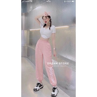 Áo Thụ phối nút cổ v xinh