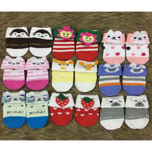 Tất len sơ sinh /0-12M