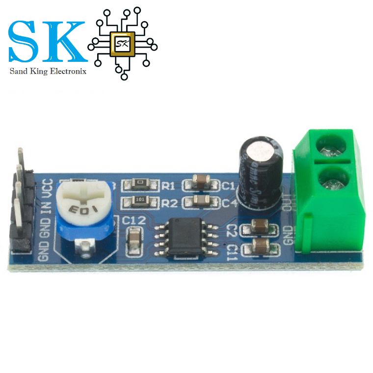 Mô Đun Khuếch Đại Âm Thanh Lm386 200 Lần Đầu Vào 5V-12V