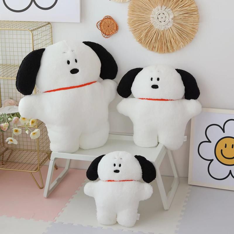 Gối Nhồi Bông Hình Chú Chó Snoopy Dễ Thương Kích Thước 38cm/50cm/60cm