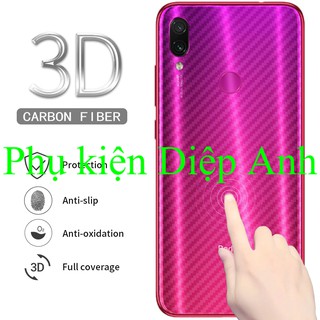 Xiaomi Redmi 7 / Note 7 | Miếng dán lưng carbon chống xước