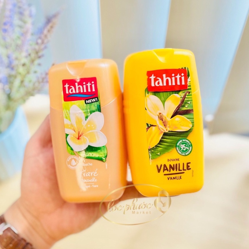 SỮA TẮM TAHITI HƯƠNG NHÀI & VANI 250ML - PHÁP