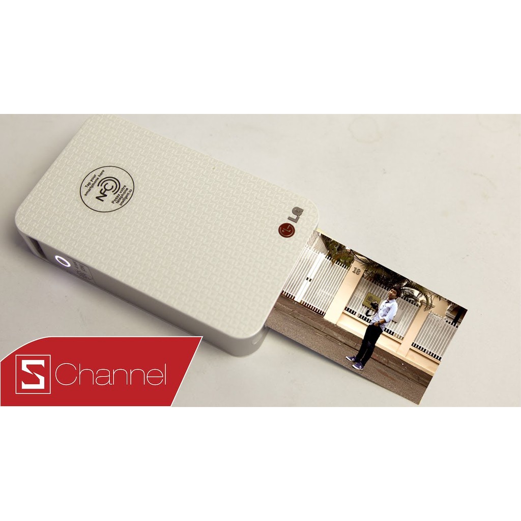 máy in ảnh LG PD223 chính hãng tặng kèm 4 hộp giấy in ảnh