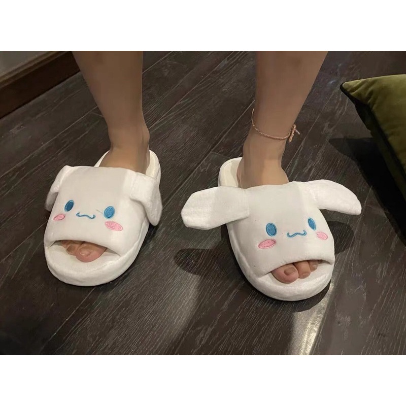 DÉP BÔNG TAI THỎ ĐẠP GÓT TAI VỂNH DỄ THƯƠNG