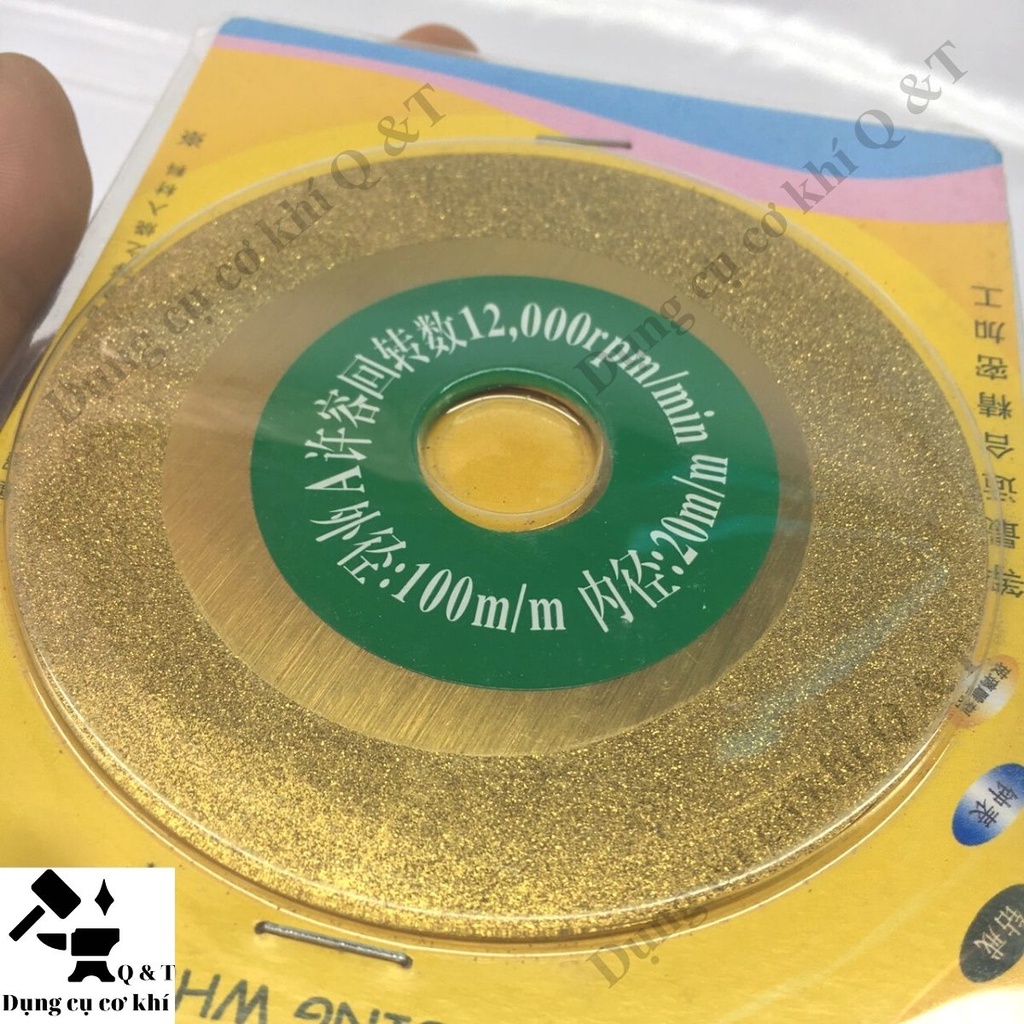 Đá mài kim cương , Đá mài kính  đá quý  cẩm thạch 100mm