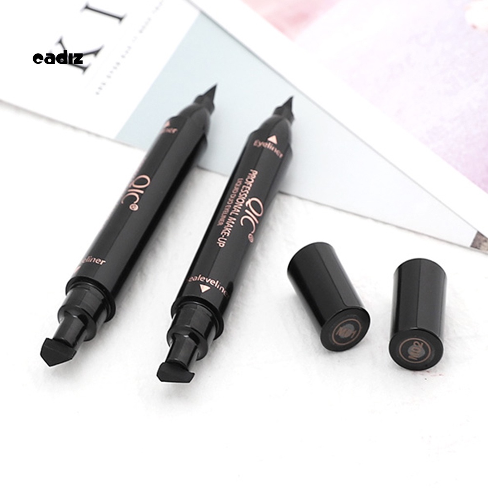 Bút Kẻ Mắt Nước QIC Có Đầu Đóng Dấu Kháng Nước Nhanh Khô Lâu Trôi QIC