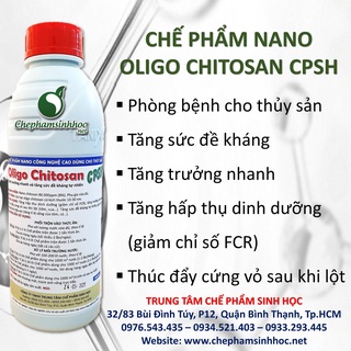 Oligo Chitosan CPSH - Chế phẩm nano tăng sức đề kháng cho Thủy Sản