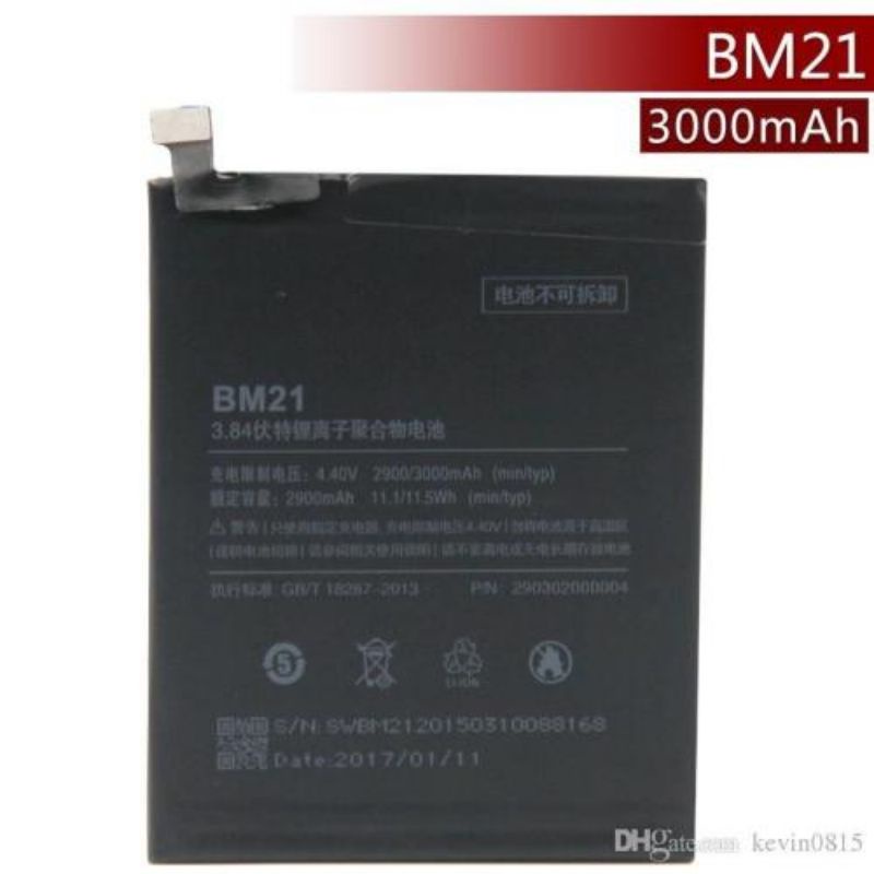 Bán Pin Xiaomi Redmi Note BM21