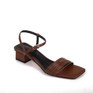 Giày Sandal nữ cao gót bảng dây mảnh gót cao 3 phân có thêm bigsize 40 41 42