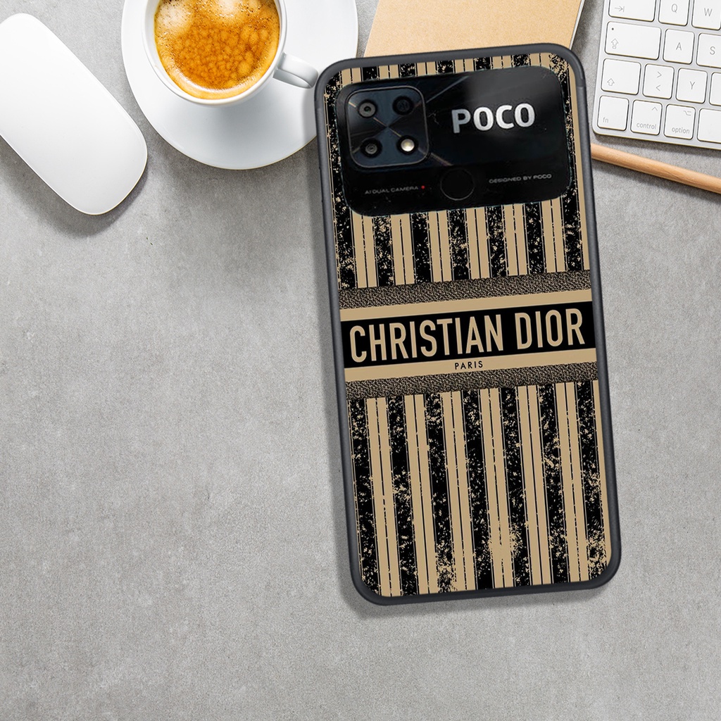 ỐP LƯNG XIAOMI POCO C40  ,  IN HÌNH THƯƠNG***HIỆU***LO***GO PHONG CÁCH, CÁ TÍNH.