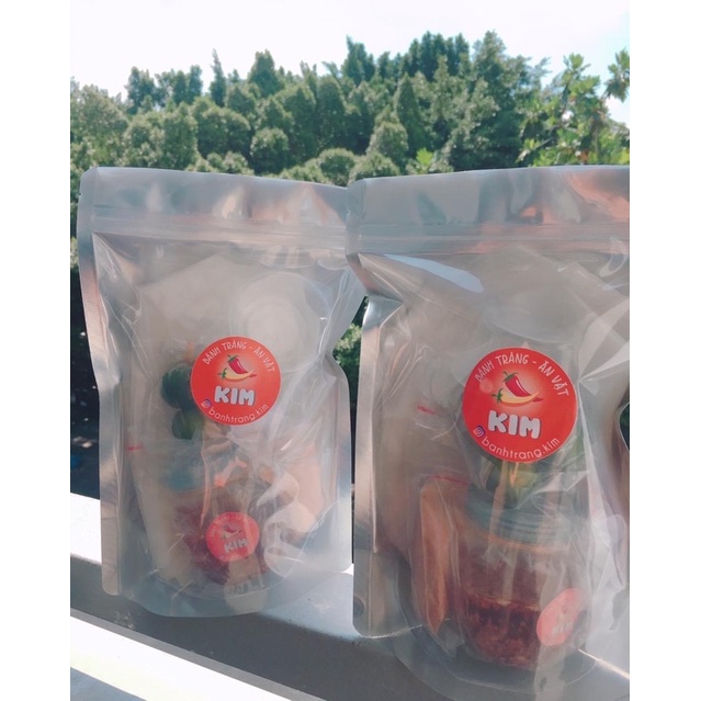 COMBO bánh tráng sate