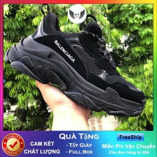 Giày Thể Thao 🎁FREESHIP🎁 Giảm Ngay 20K Khi Nhập [ GIÀY BALEN ] Giày Thể Thao Nam Nữ Đen Full Cao Cấp