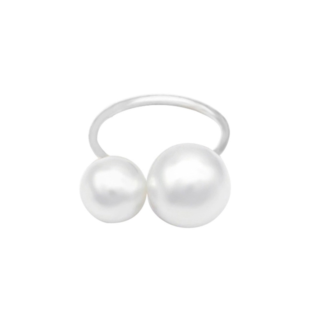 Nhẫn Hợp Kim Đính Ngọc Trai Giả Thời Trang Cho Nữ