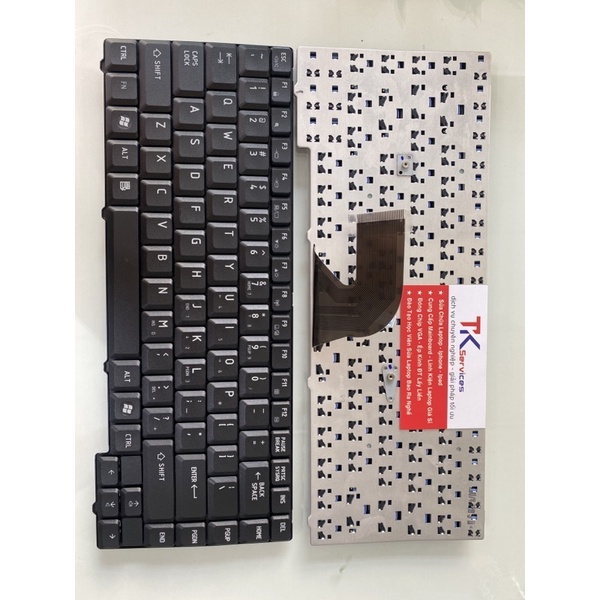 BÀN PHÍM LAPTOP TOSHIBA Satellite L40 L45 L401 L402 L405 - L40  ĐEN-BẢO HÀNH 12 THÁNG