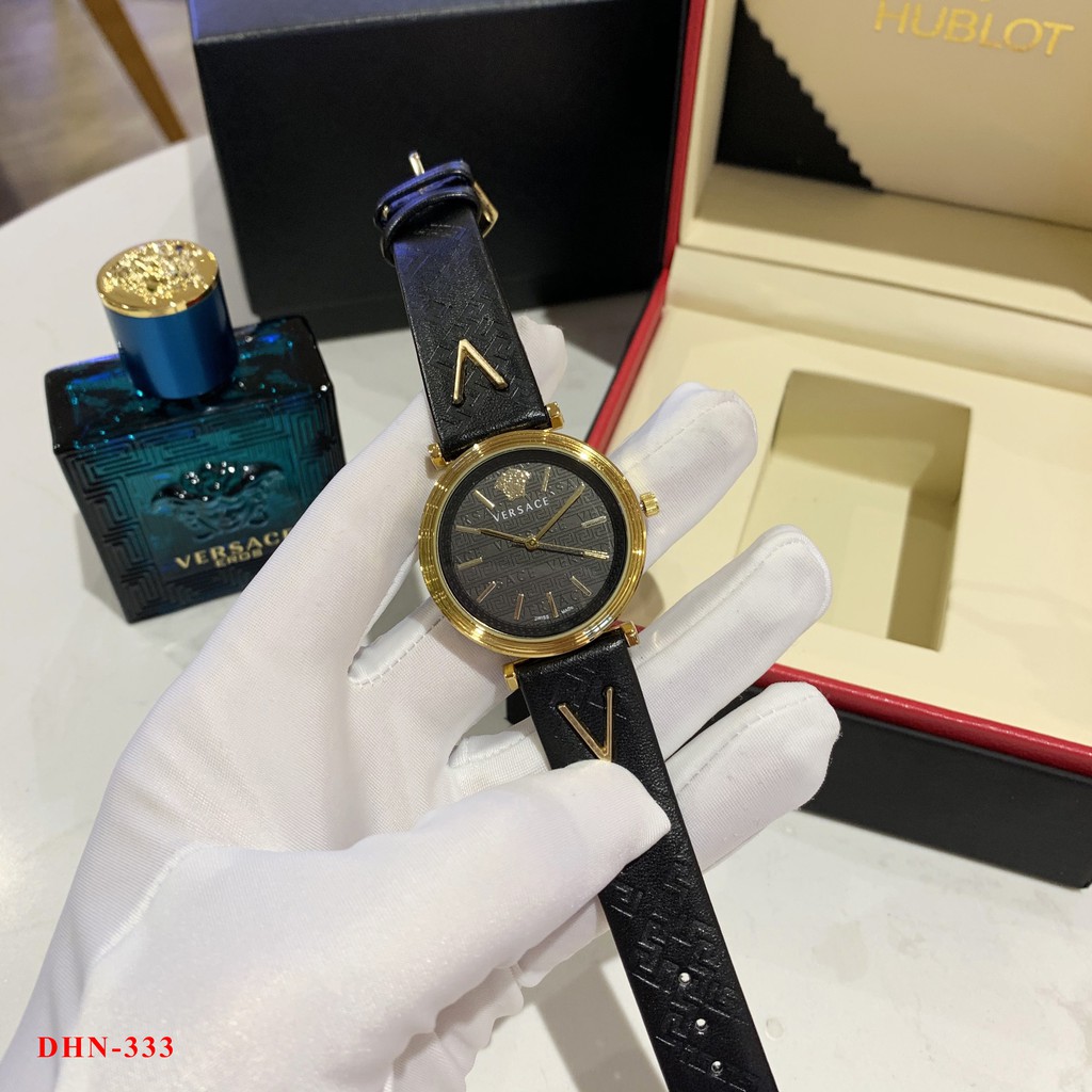 [Video] Đồng hồ nữ VS mặt tròn dây da xịn 3 màu hàng đẹp fullboxx bảo hành 12 tháng | BigBuy360 - bigbuy360.vn